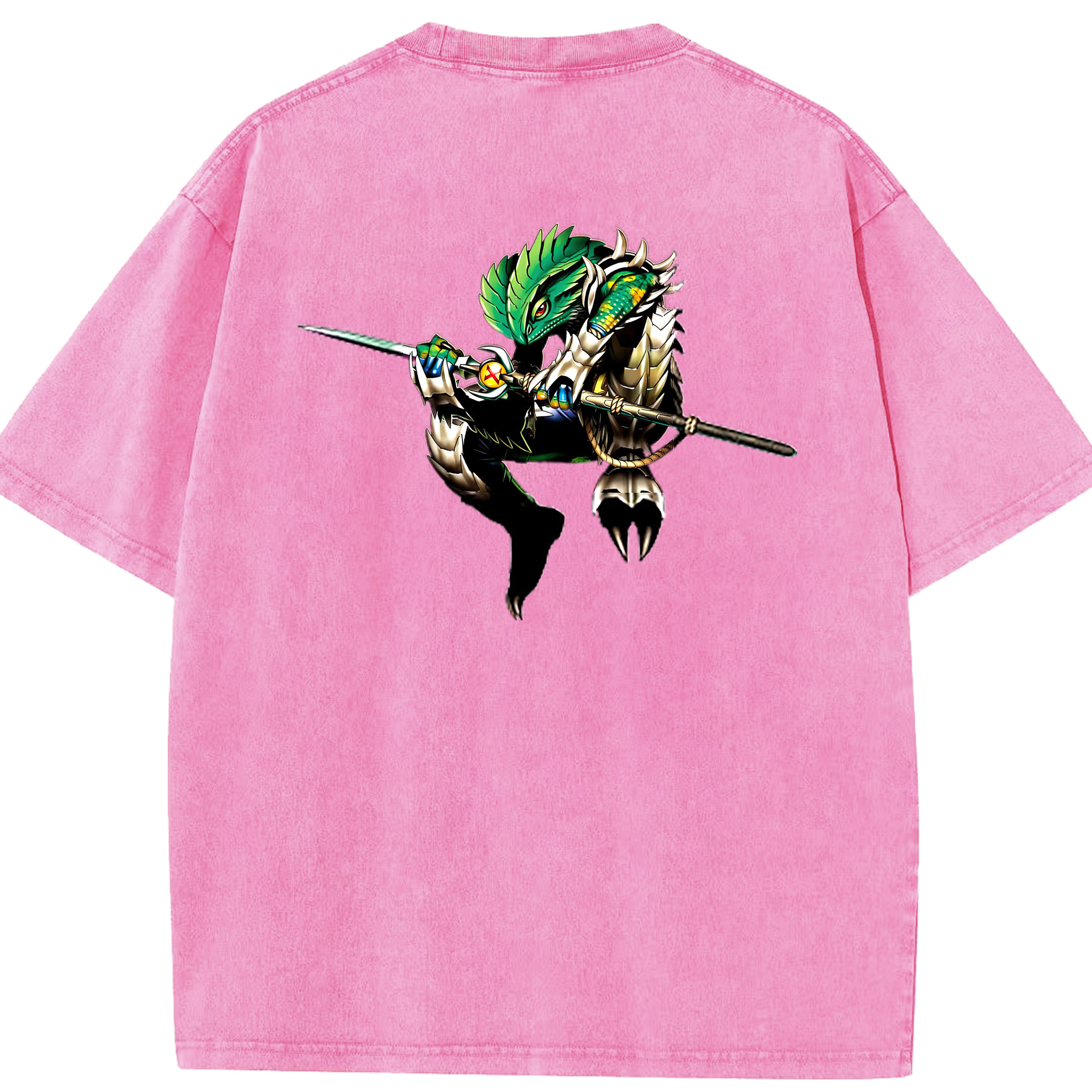 （画像用） 遊☆戯☆王 Yu-Gi-Oh! 綿100% ヴィンテージ風 半袖Tシャツ（背面プリント）